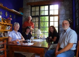 Group at Casita de las flores