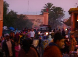Marrakech evening impression